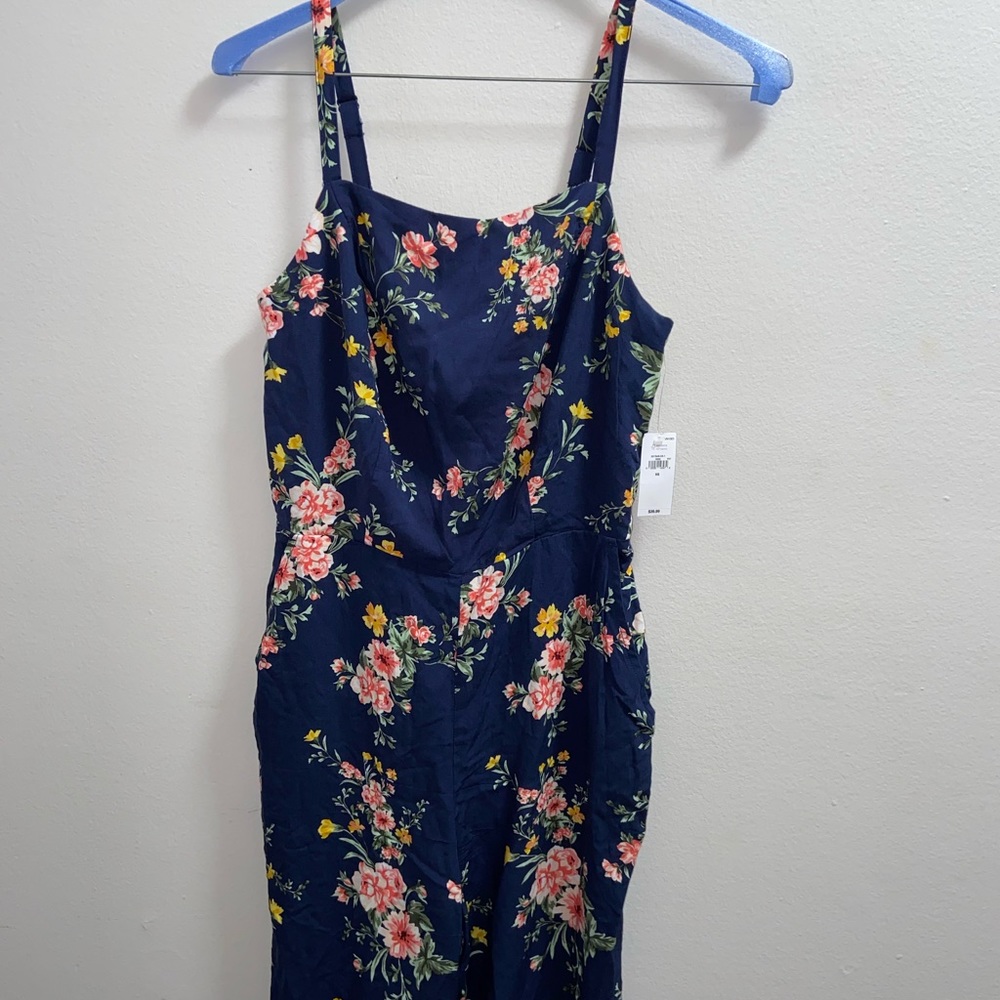 Old Navy flower jump suit